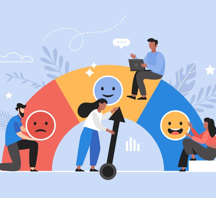 Illustrasjon av positive og negative tilbakemeldinger