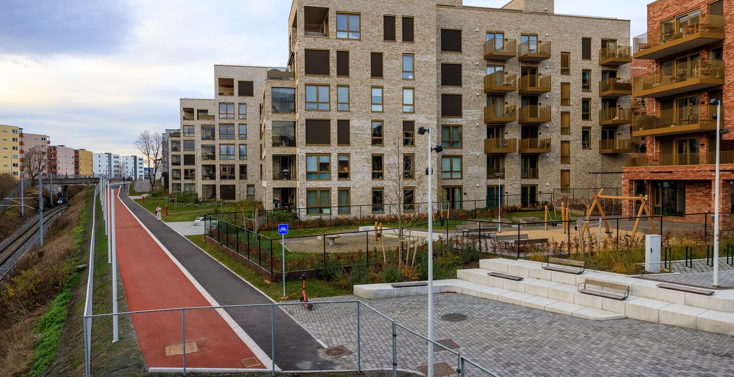 Boligblokker på Løren i Oslo