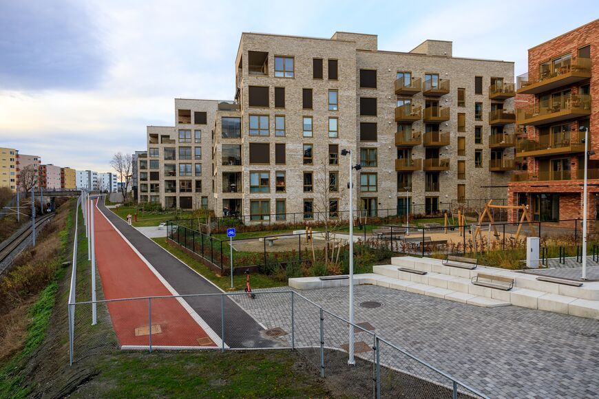 Boligblokker på Løren i Oslo