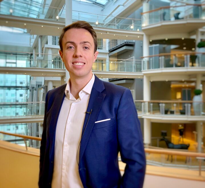 Tidligere student Kristoffer Gjerde