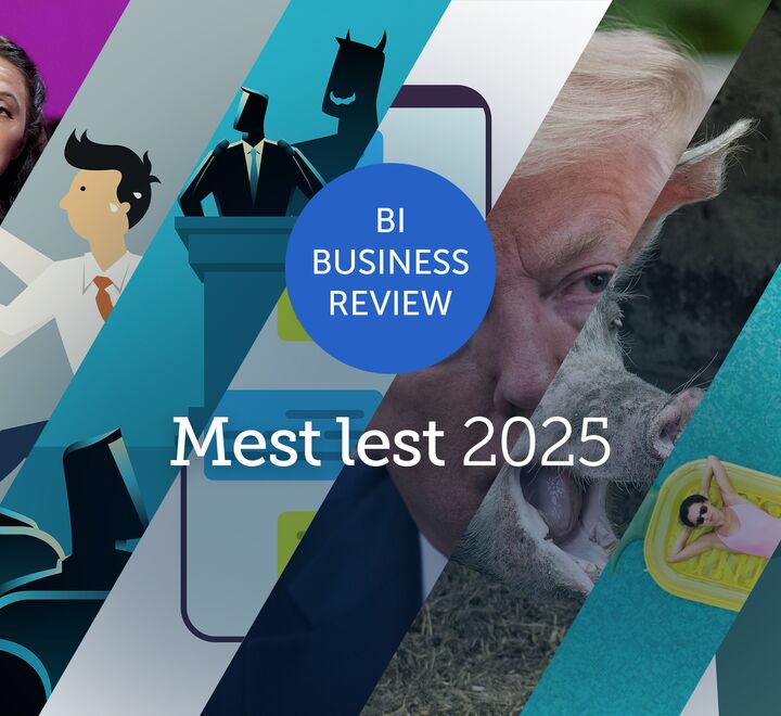 Bilde-kollasj av bilder brukt i artiklene som ble mest lest i 2025.