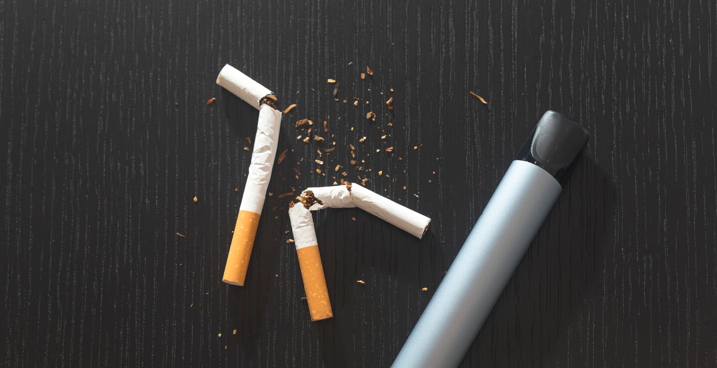 IQOS and broken cigarettes