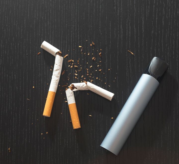 IQOS and broken cigarettes