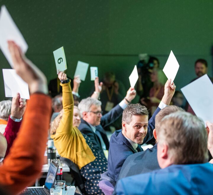 Gardermoen 20181102. Partileder Knut Arild Hareide under KrFs ekstraordinære landsmøte på Gardermoen fredag. Foto: Håkon Mosvold Larsen / NTB scanpix