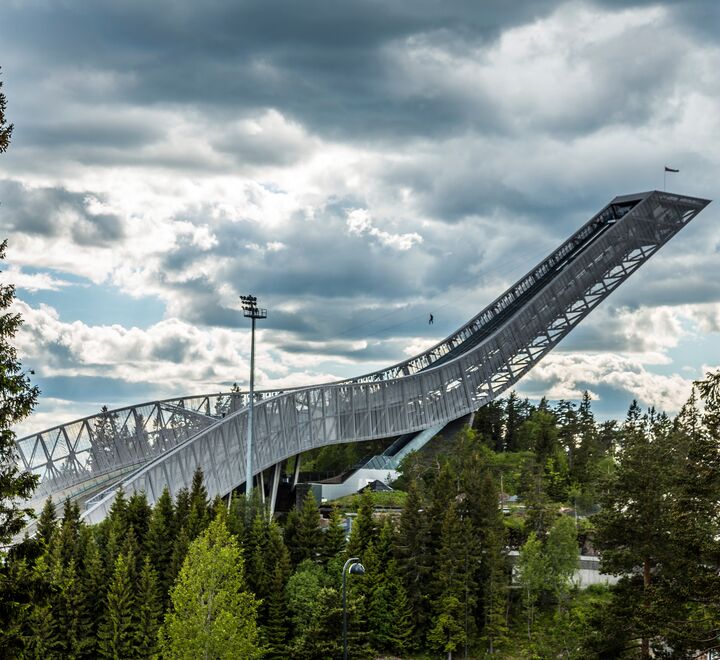 The jump tower in Holmenkollen