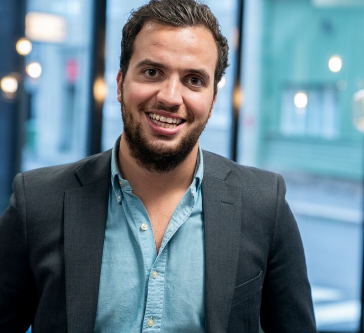 Tidligere student Marcus Blohm