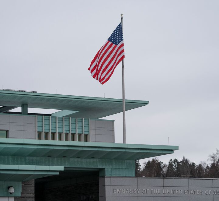 Den amerikanske ambassaden i Oslo