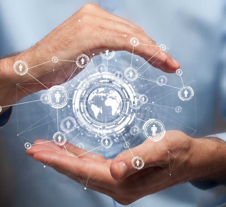 Illustration of digital technology