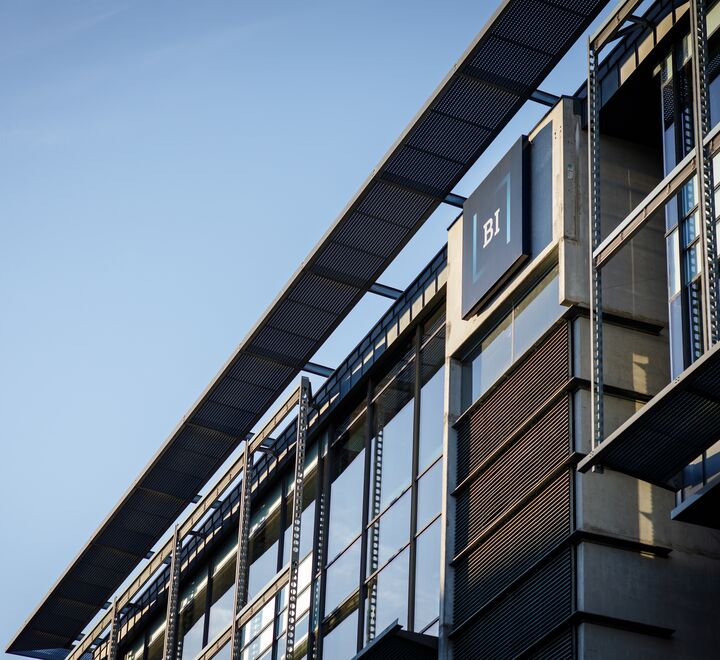 Utsiden av campus Oslo