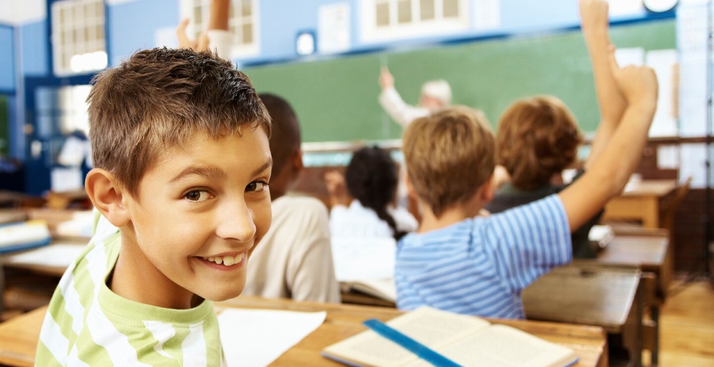 Gutt på skolen 