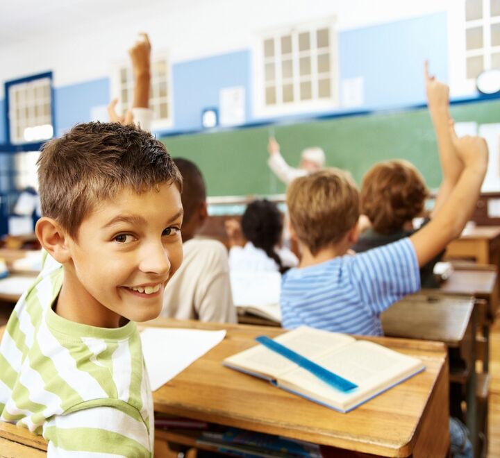Gutt på skolen 