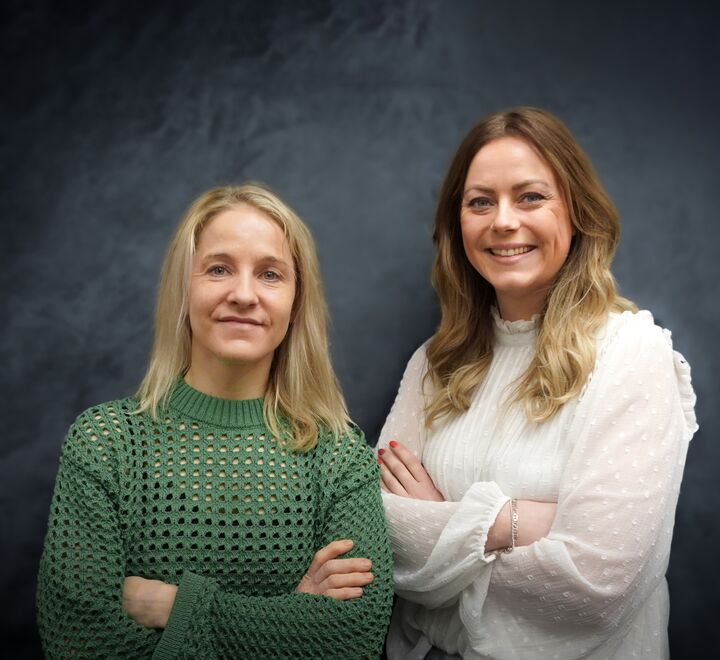 Bilde av Anette og Monica