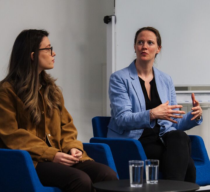 Two participants from the penal debate