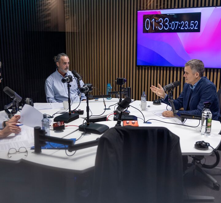 Guests in studio