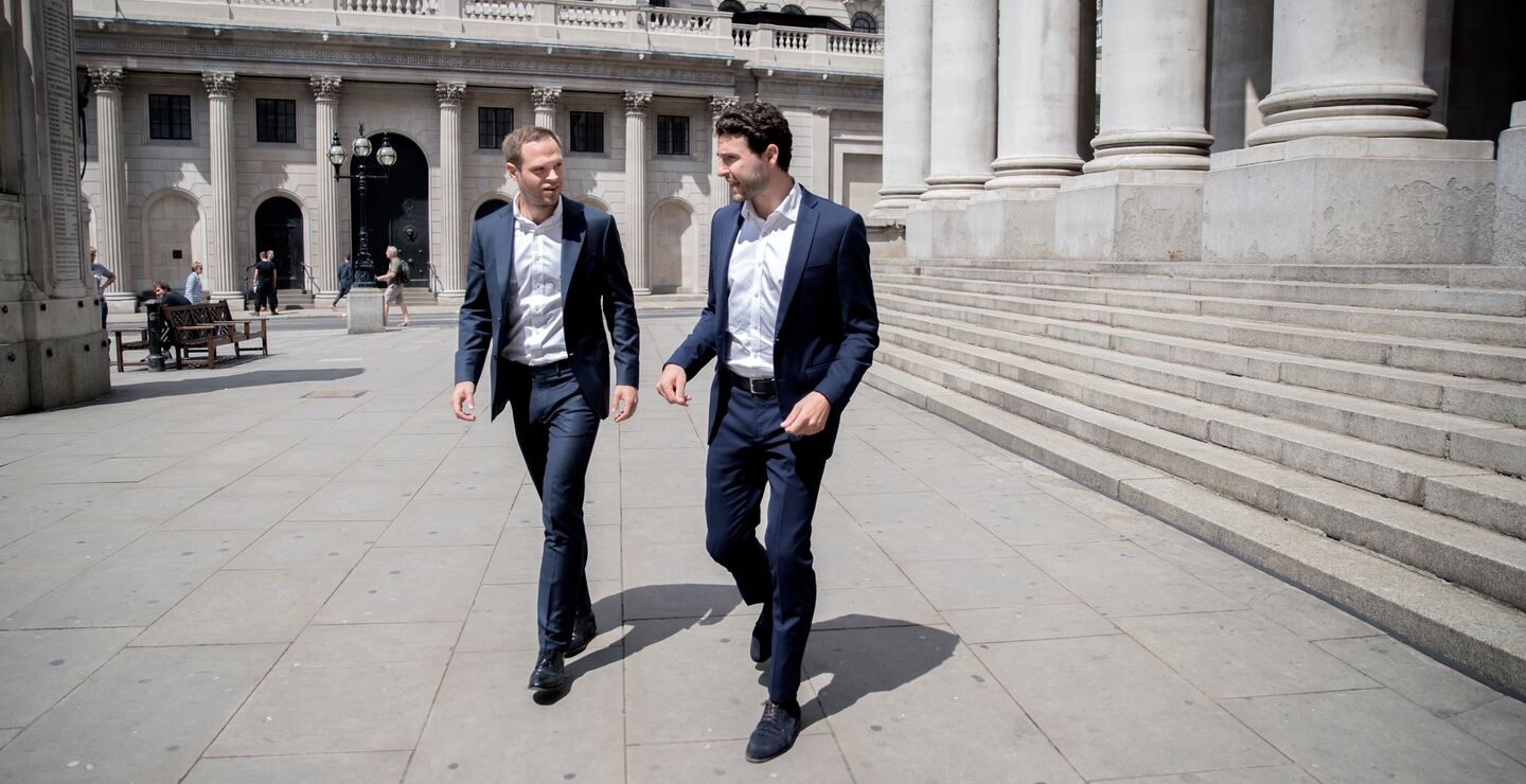 Businessmen in Londo