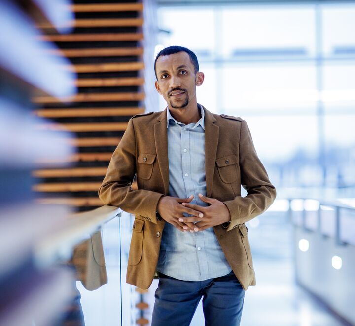 Tsegaye Melaku at BI Campus Oslo