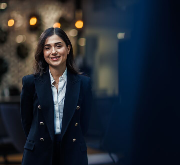 Bilde av en smilende dame