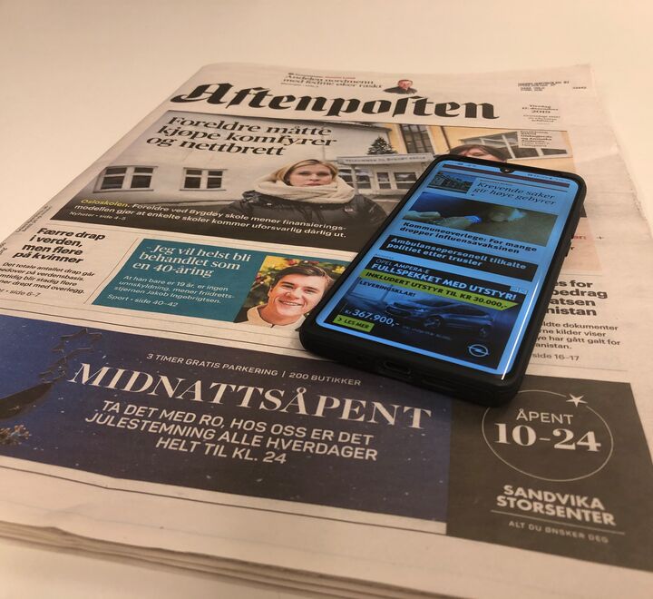 En fjerdedel av norske kommuner har svak mediedekning. Det er ingen tvil om at mediemangfoldet i Norge er truet», skriver Erik Wilberg. (Illustrasjonfoto)
