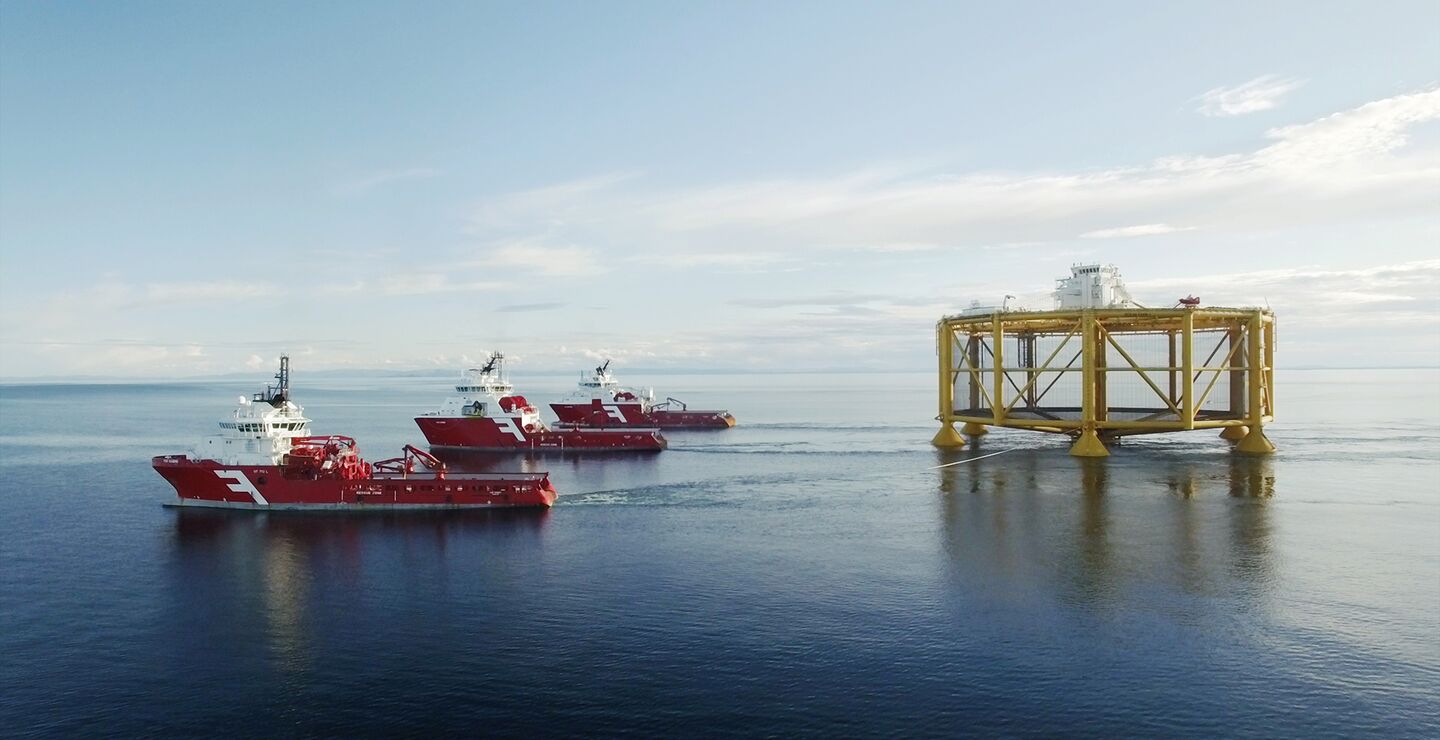 Fremtidens proteinfabrikker: SalMars Ocean-Farm 1 representerer fremtiden innen havbruk til havs. 