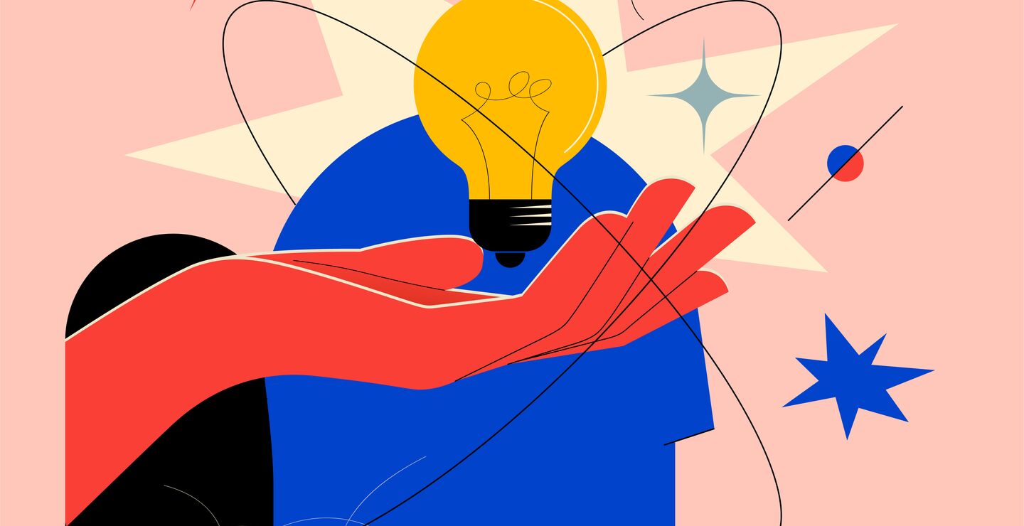 Graphic illustration of improvisation