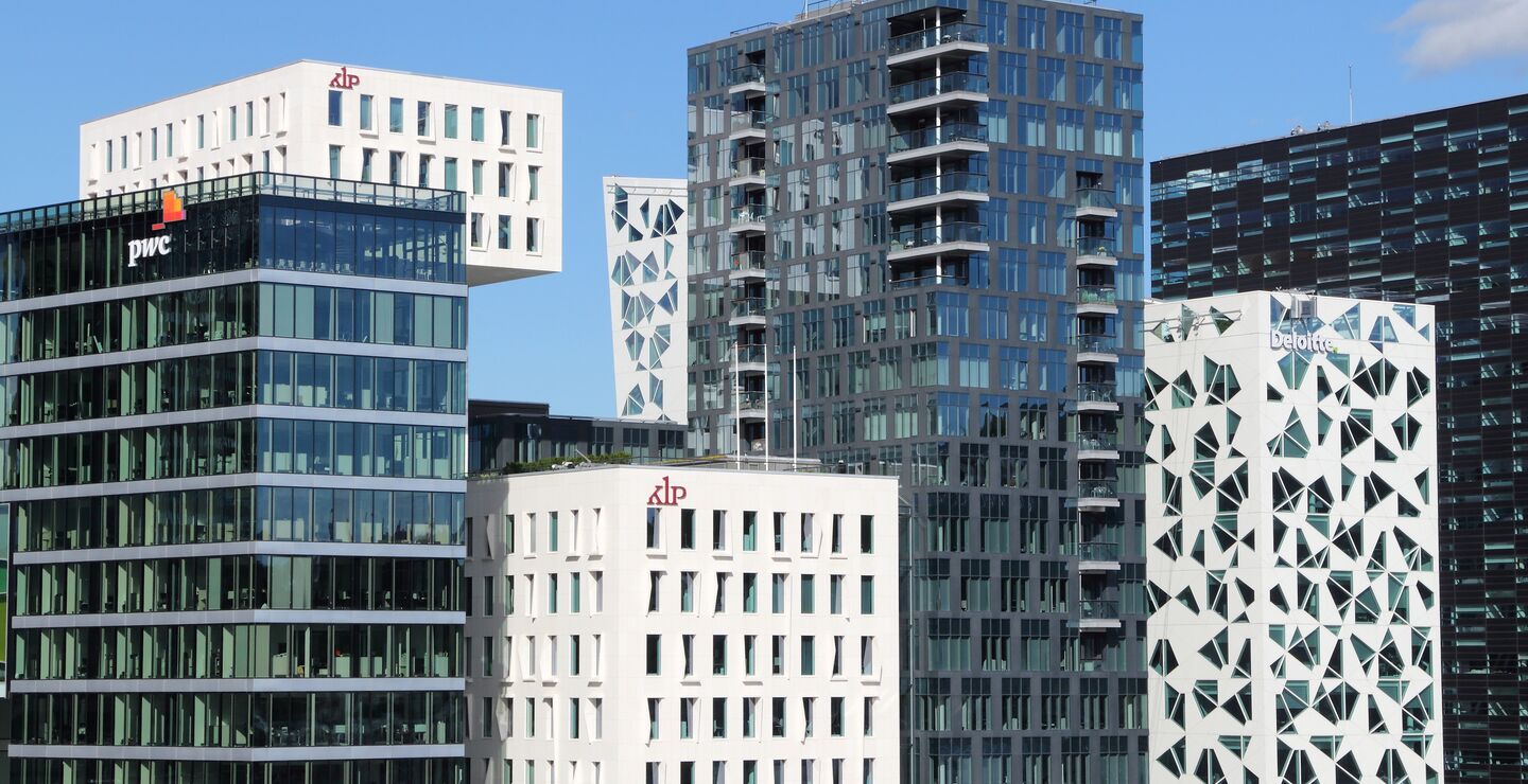 Auditing firms in Oslo business district