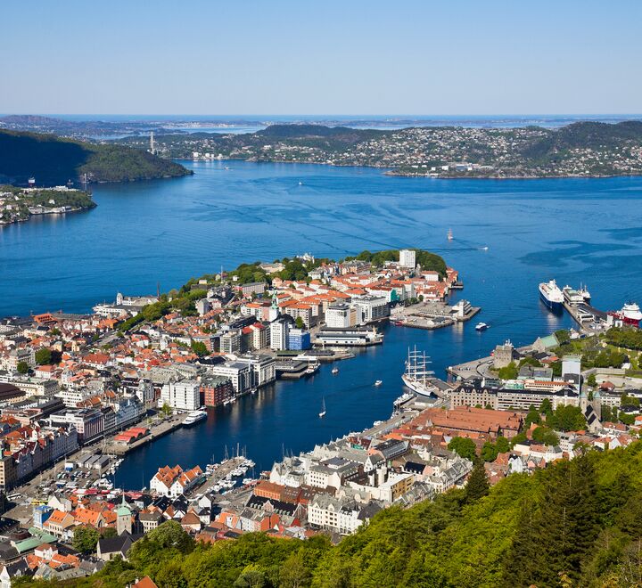 View of Bergen