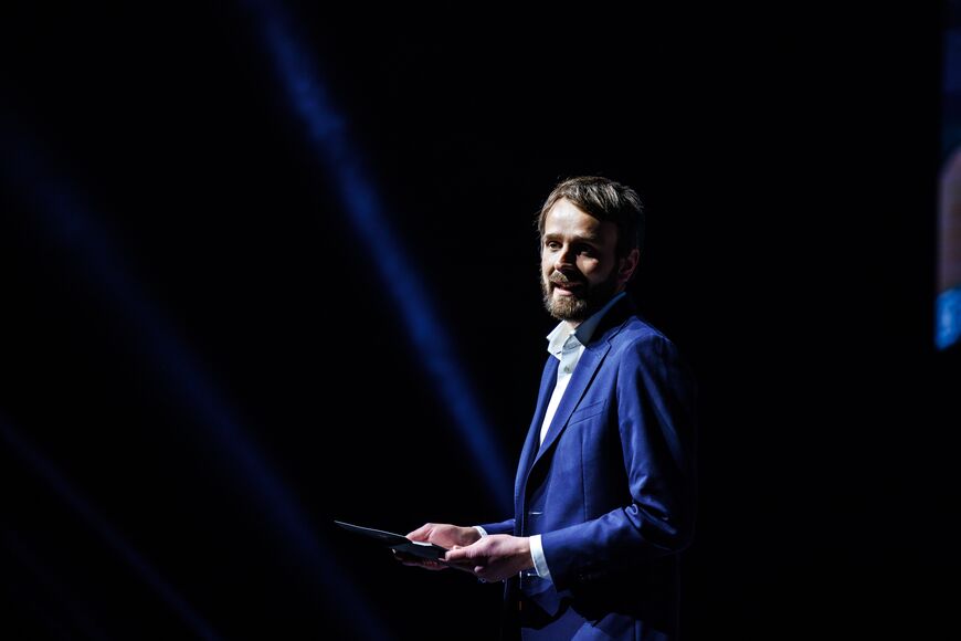 Jan Christian Vestre ved SHE Conference 2023