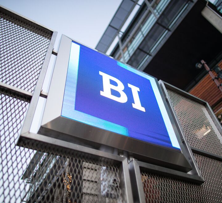 BI logo at Campus Oslo