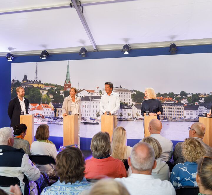 Paneldebatt under Arendalsuka 2025