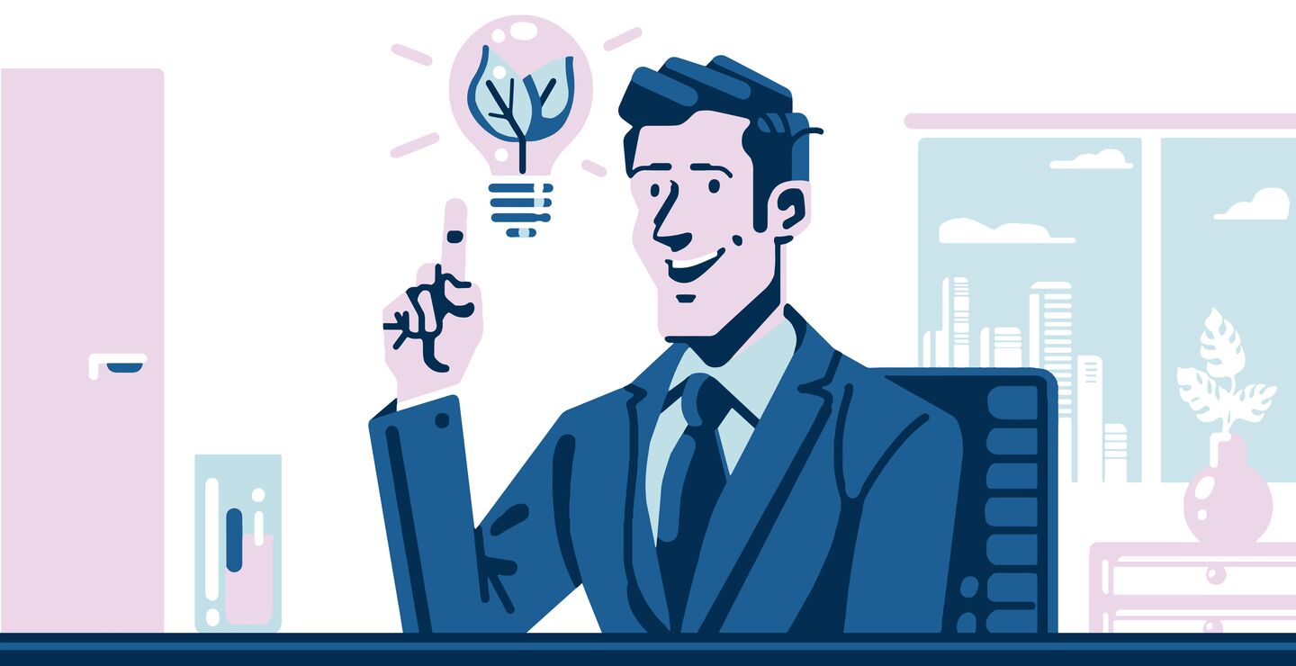 Bedrifter som unnlater eller er sene i sine bærekraft-tilpasninger vil oppleve at de er mindre attraktive i markedet, skriver de to NHH-professorene Tor W Andreassen og Line Lervik-Olsen. (Illustrasjon: Robin Gundersen).