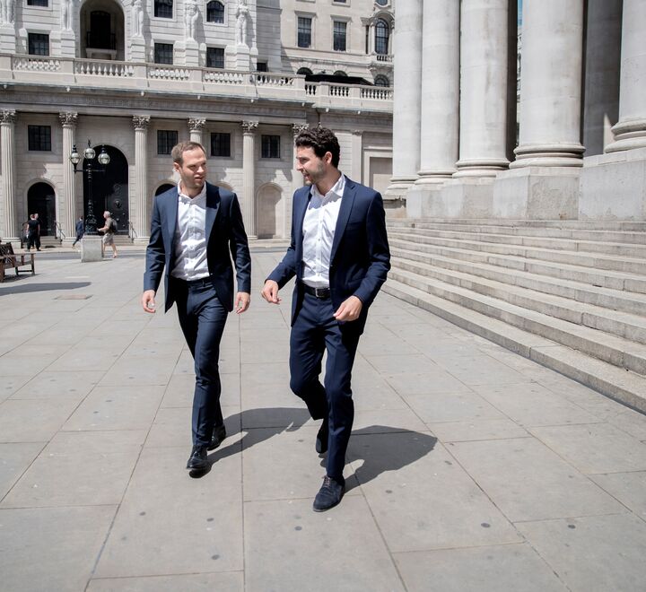 Forretningsmenn i London