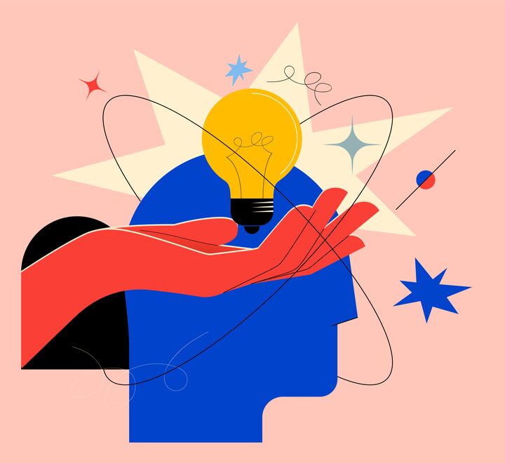 Graphic illustration of improvisation