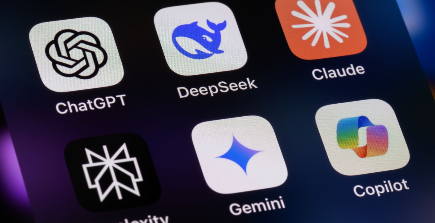 AI apper på smarttelefon