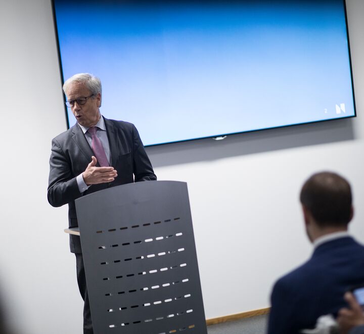 – Jeg frykter at det verste ligger foran oss, ikke bak oss, sa sentralbanksjef Øystein Olsen (bildet) i sin årstale nylig. 