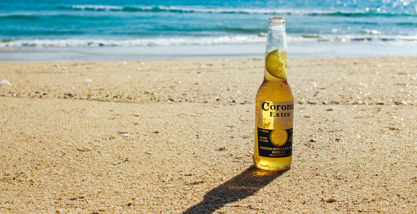 Er koronaviruset bra eller dårlig for salget av Corona-øl (bildet)?