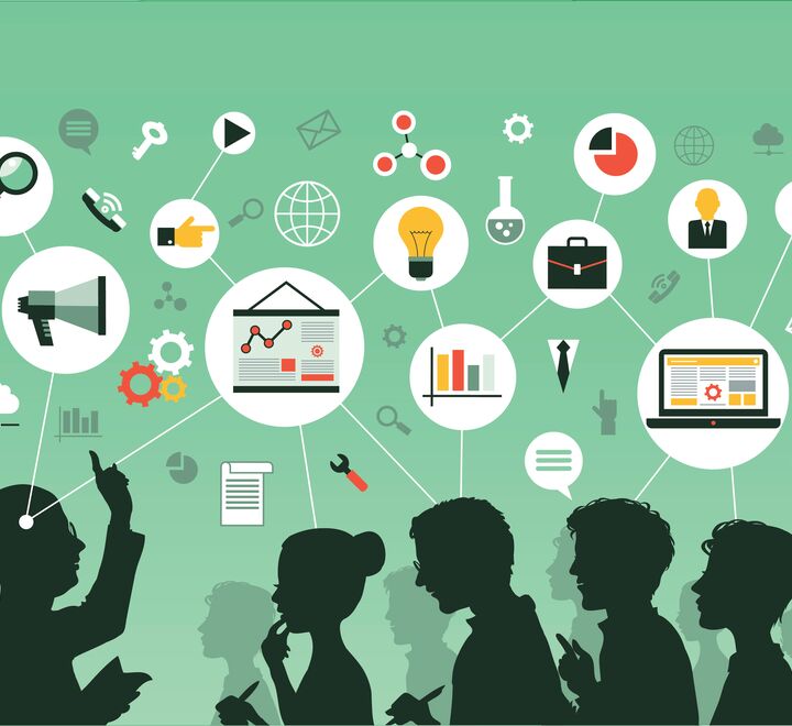 Illustrasjonsbilde av nettverk