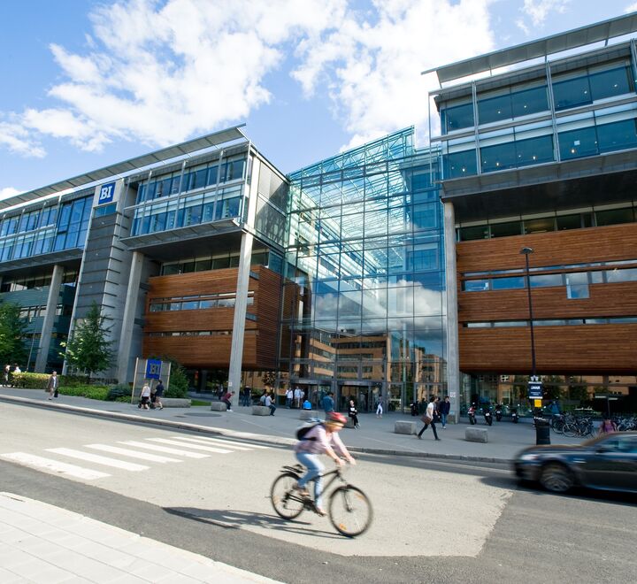 Exterior of campus Oslo