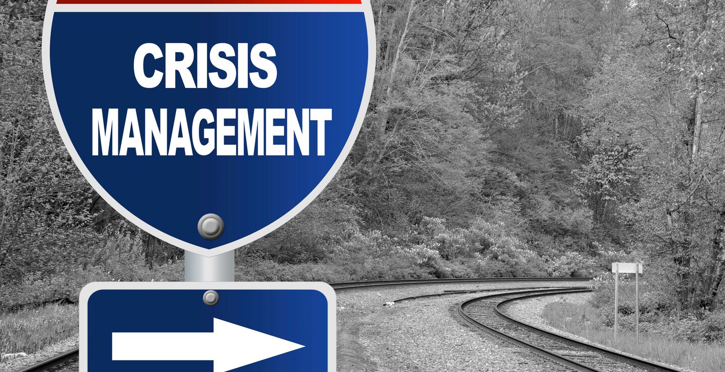 Crisis Management skilt