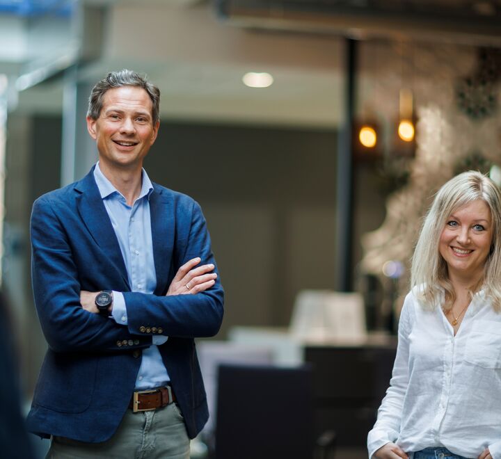 Bilde av gruppe studenter