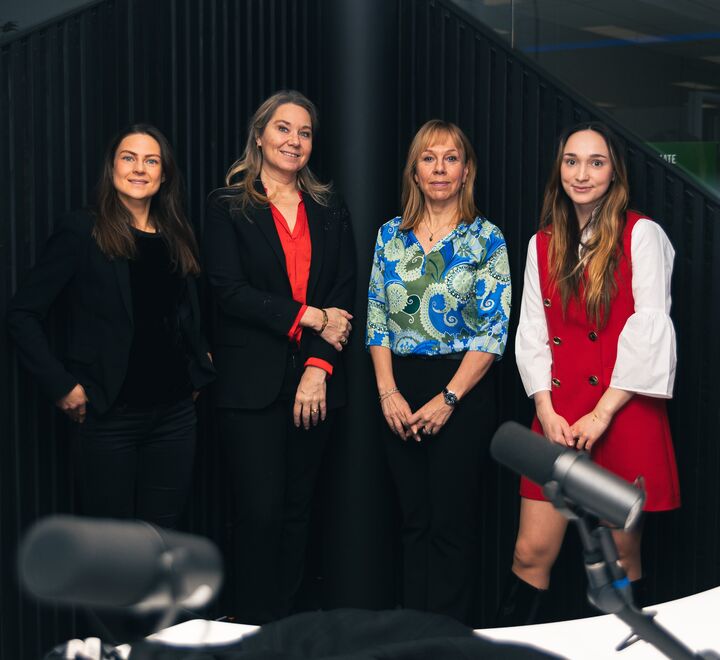 Marte Rise, Heidi Wiig, Tine Austvoll Jensen og Gloria Vitaly