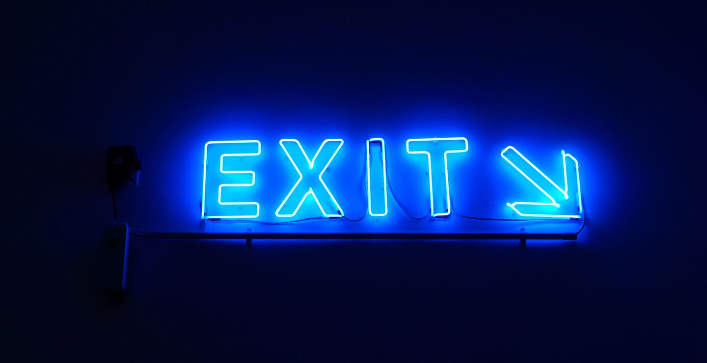 Gabriel R.G. Benito has looked at why companies decides to exit (exit sign pictured) their foreign direct investments. 