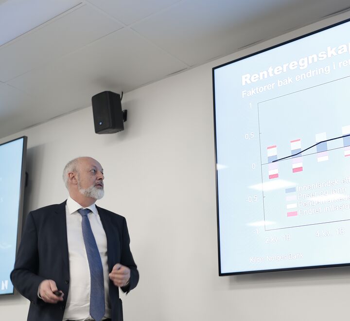 Visesentralbanksjef Jon Nicolaisen kommenterer rapporten Norges Bank Watch 2019.