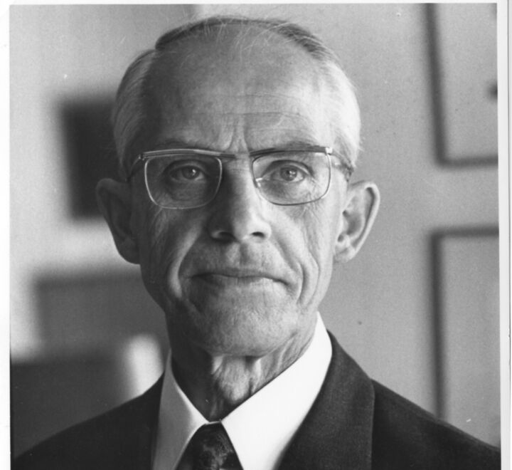 Finn Øien i svart/hvitt