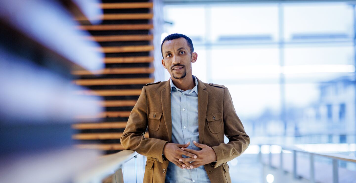 Tsegaye Melaku at BI Campus Oslo