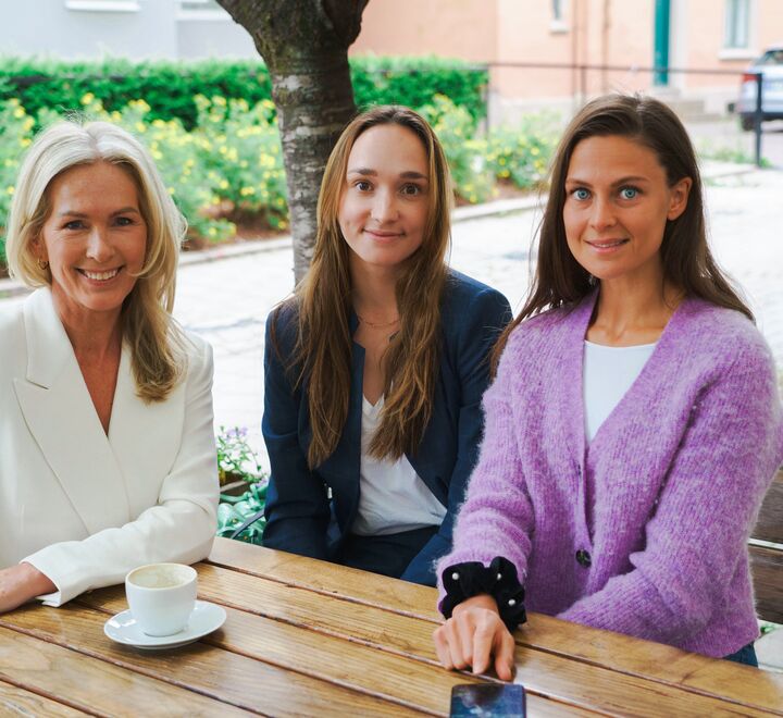 Anita Krohn, Gloria Vitaly og Marte Nystad Rise