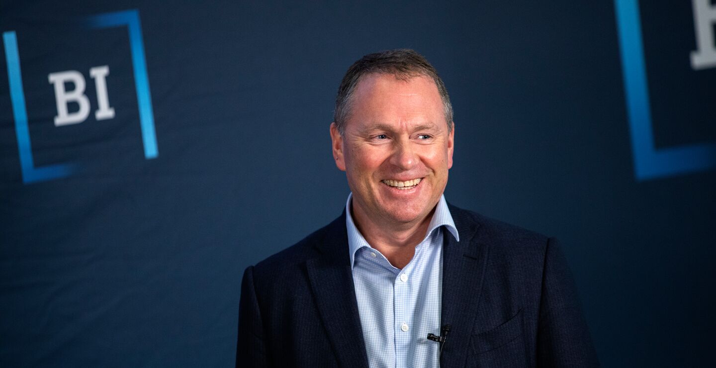  Nikolai Tangen, leder for Oljefondet, fra da han gjestet BI.