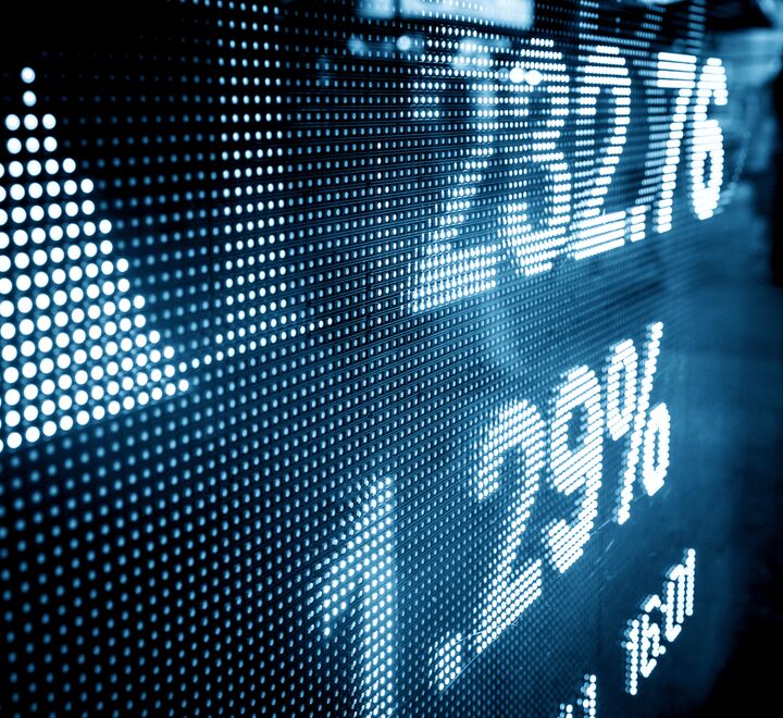 Illustrasjon: tall på skjerm