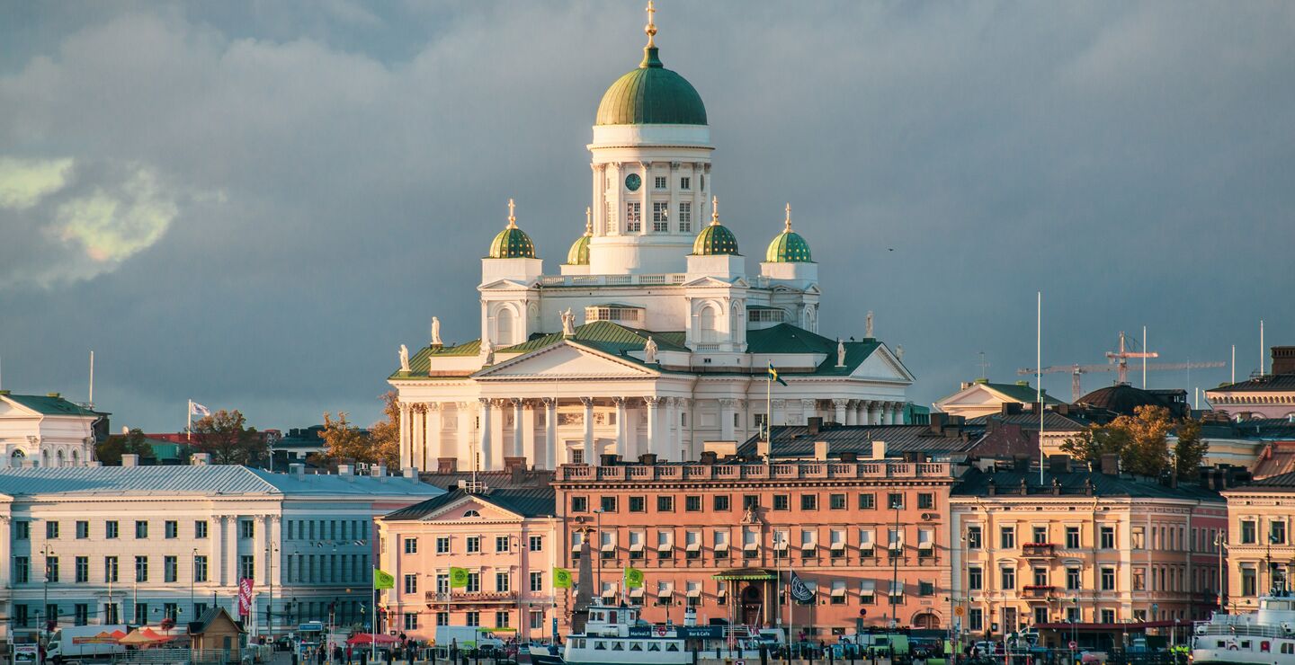 Panorama fra Finlands hovedstad Helsinki. (Foto: Tapio Haaja on Unsplash)