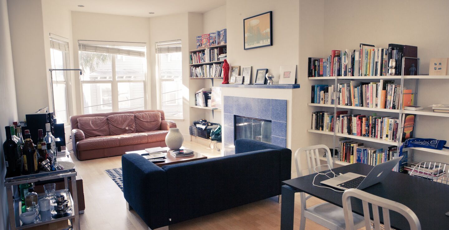 Airbnb: Rausch St Original Living Room