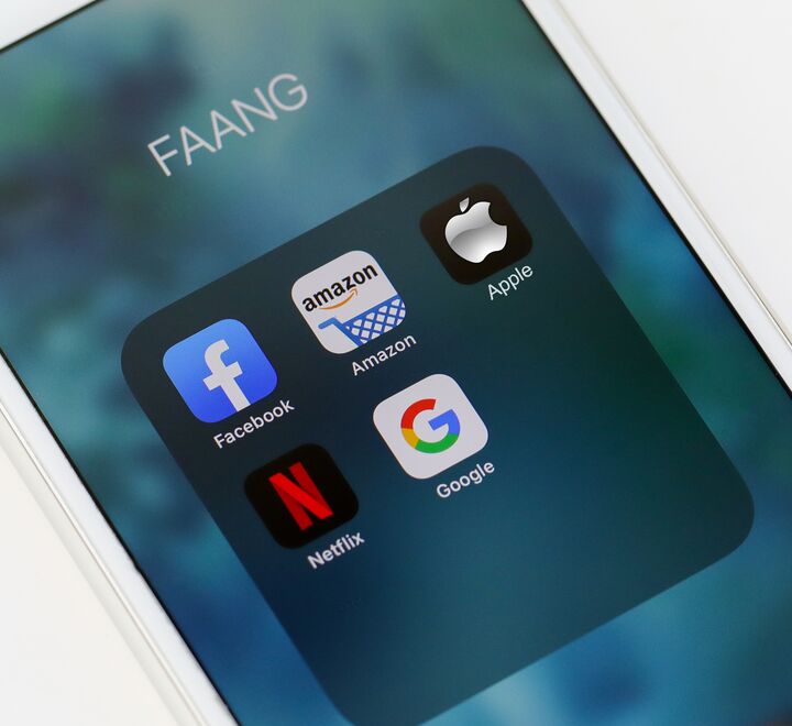 Apper på mobilskjerm